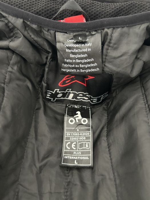 Casaco mota alpine stars