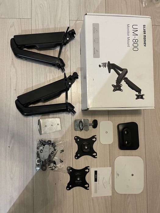 Stojak Uchywt Ramie na monitory Silver Monkey UM-800