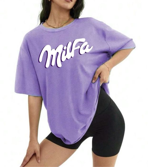 Футболка фіолетова “Milfa”