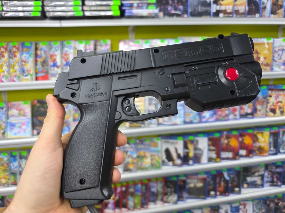 Oryginalny GunCon Gun Con Pistolet Light Gun do konsoli Playstation PSX ...