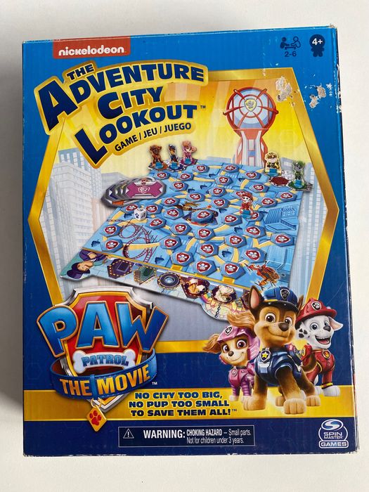 Gra planszowa Psi Patrol wiek od 4+