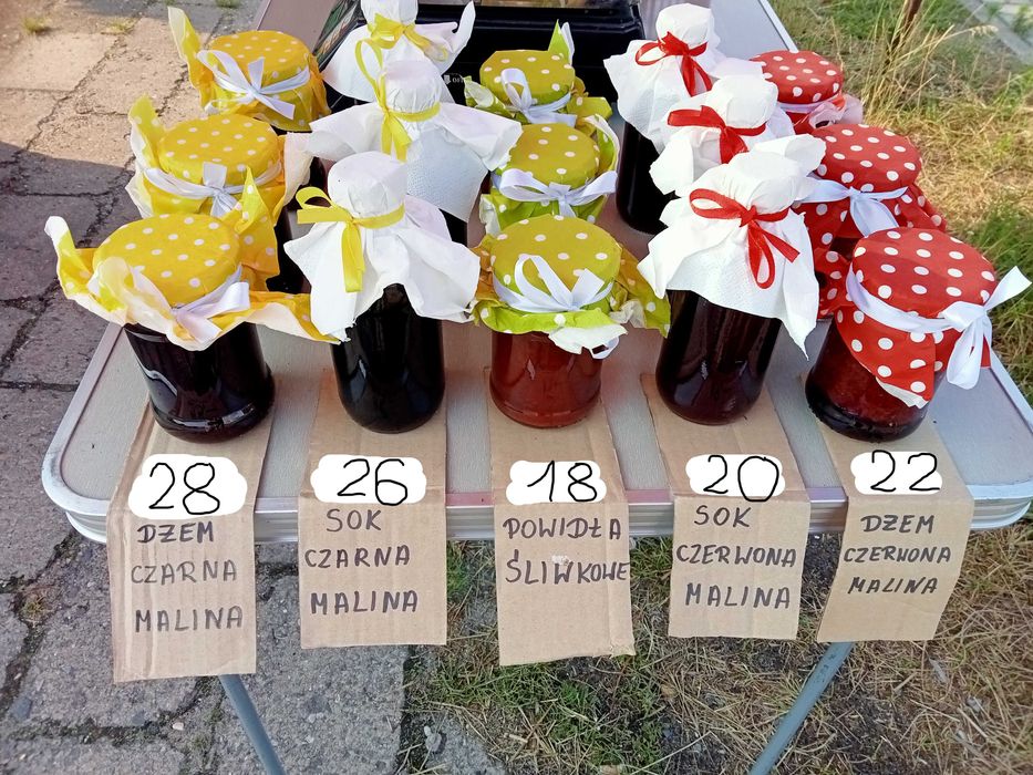 Sok malinowy naturalny