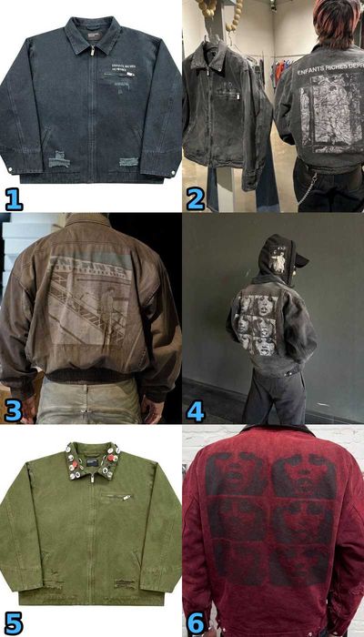 КРАЩА ЯКІСТЬ‼️Кожанка enfants riches deprimes, ерд, кожана куртка