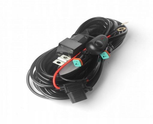 WIĄZKA ZESTAW MONTAŻ LAMP ROBOCZYCH LED 120W 2x2.5