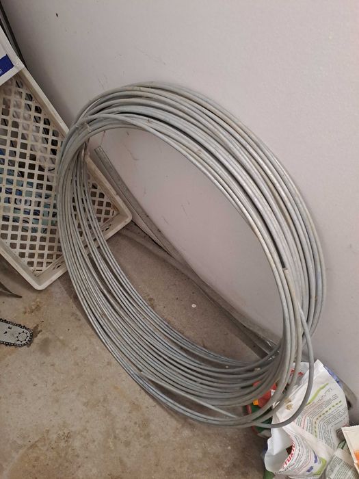 Drut odgromowy stalowy fi 8mm 52mb