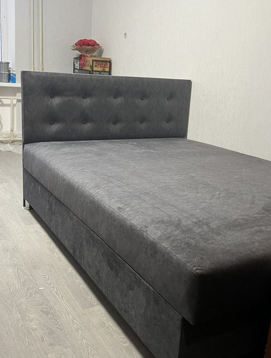 Акция! КРОВАТЬ мягкая С МАТРАСОМ 140х200 в наличии Днепр!
