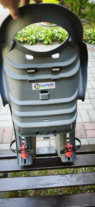 Fotelik rowerowy na ramę Bellelli mr Fox 22kg