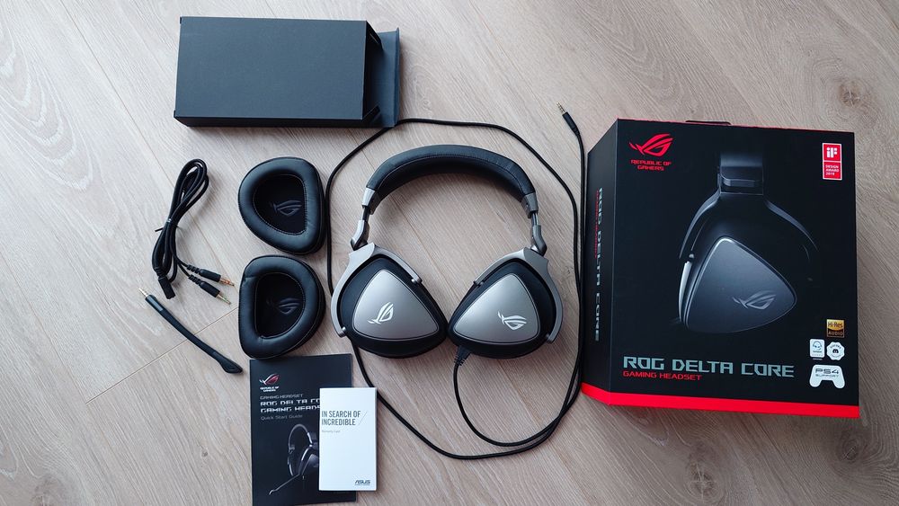 Słuchawki Asus Republic of Games,  ROG Delta Core przewodowe