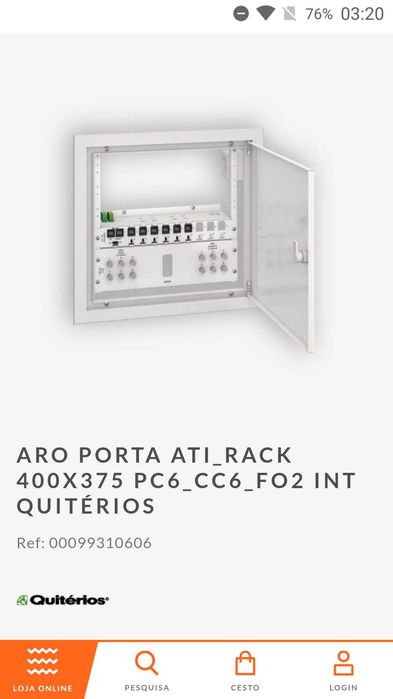 Quadro elétrico novo da Quitérios