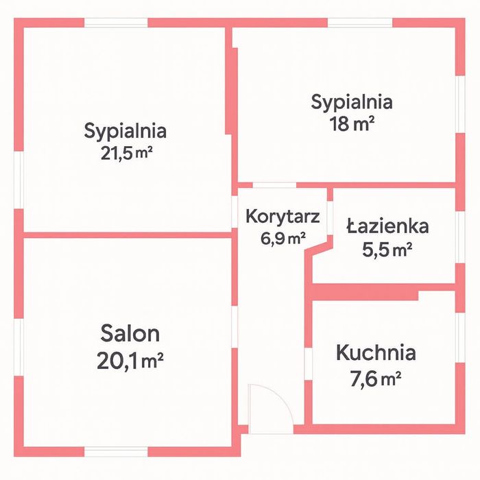 Mieszkanie Łódź ul. Szczytowa, parter, 3pokoje