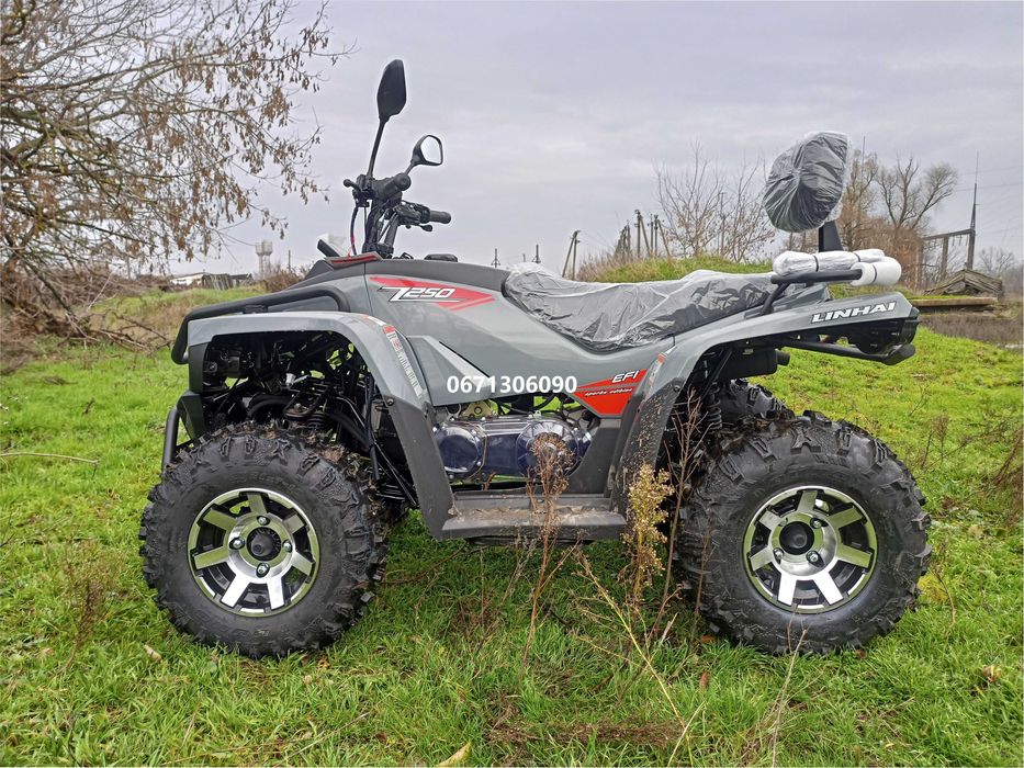 Kвадроцикл LINHAI-YAMAHA Z250 EFI двомісний Лінхай Ямаха доставка безкоштовна під двір гарантія є кредитування відео огляд перед відправкою техніки