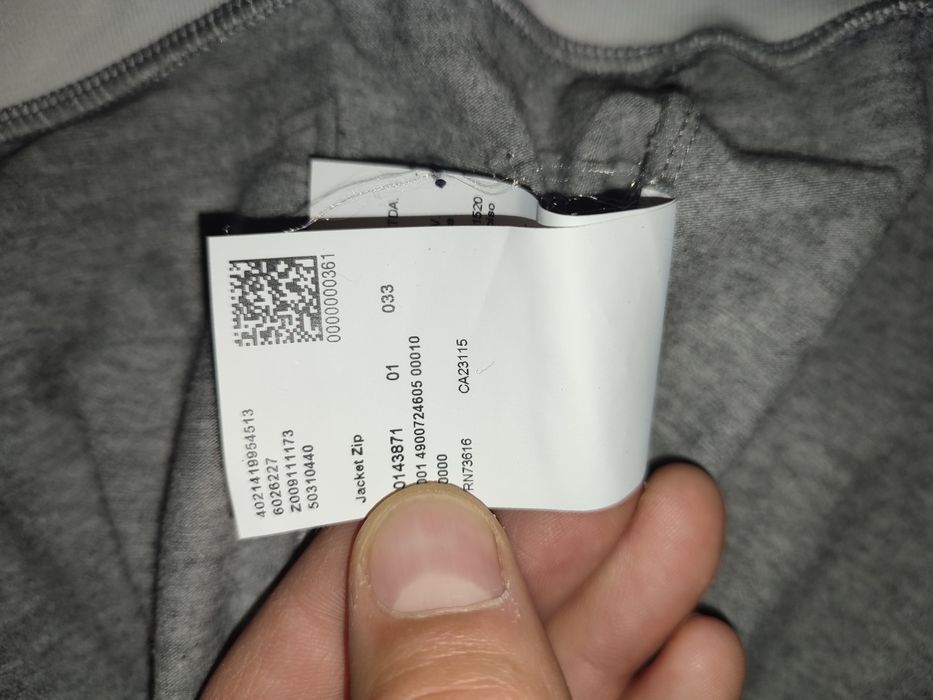 Bluza rozsuwana ze stójką sportowa Hugo Boss