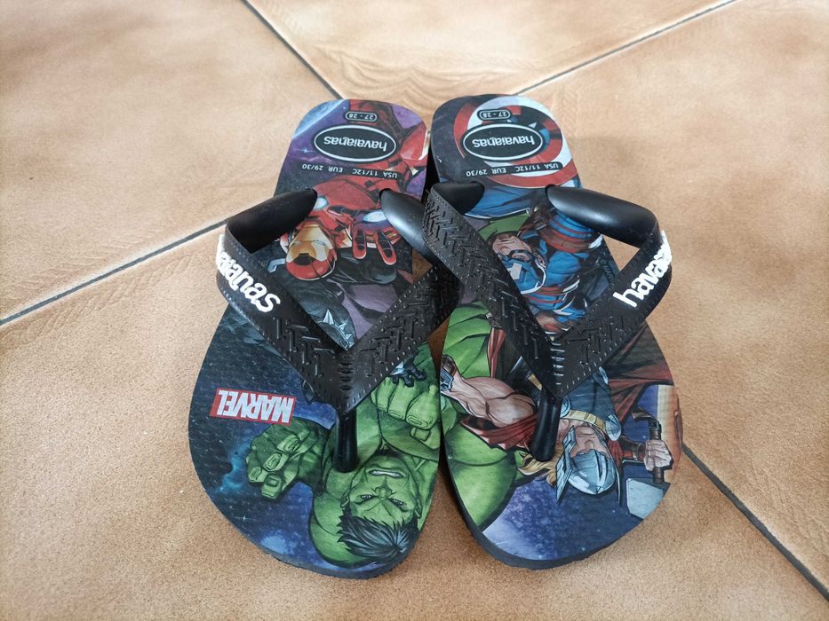 Chinelos Havaianas Marvel criança