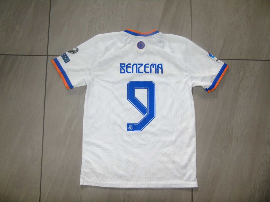 koszulka adidas Real Madryt, Benzema XS  176 cm