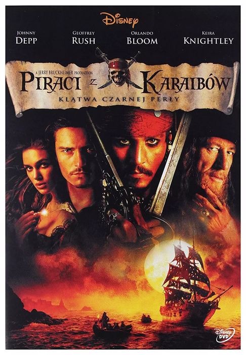 Piraci z Karaibów: Klątwa Czarnej Perły, DVD