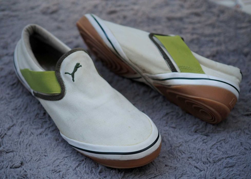Tenisówki, trampki wsuwane od Puma. Model Vintage, r. 44. UNIKAT!