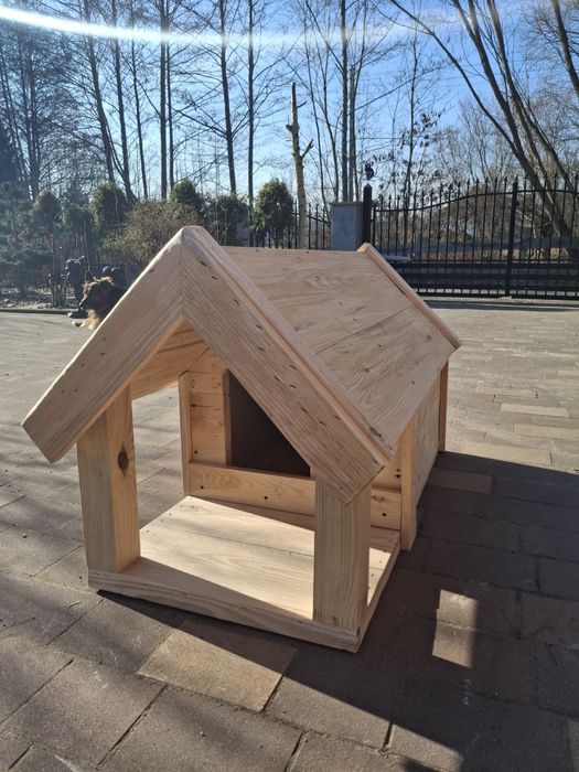 Buda dla psa ocieplona.solidna Transport