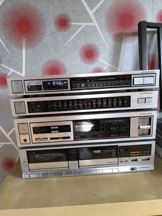 Pioneer zestaw audio z gramofonem