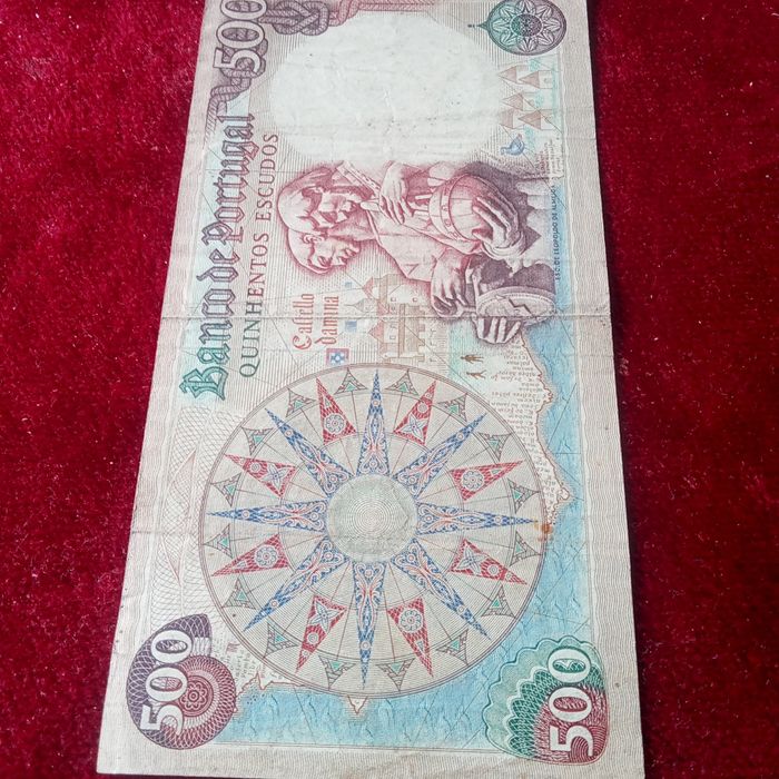 Nota 500 escudos 1966