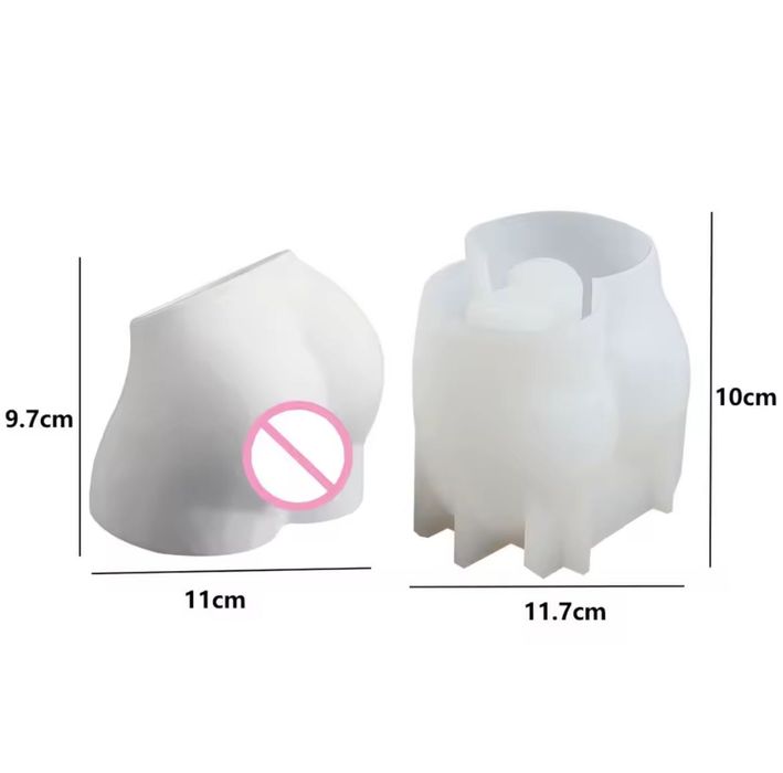 Молд силіконові Форми для кашпо гіпсу