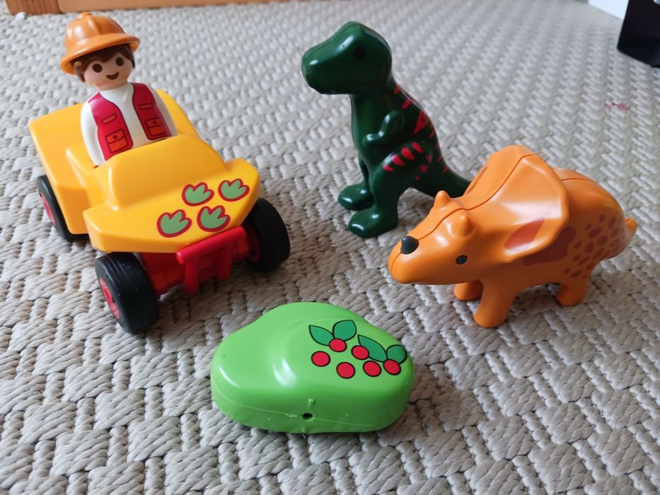 Playmobil 123 bebés- kit dinossauro
