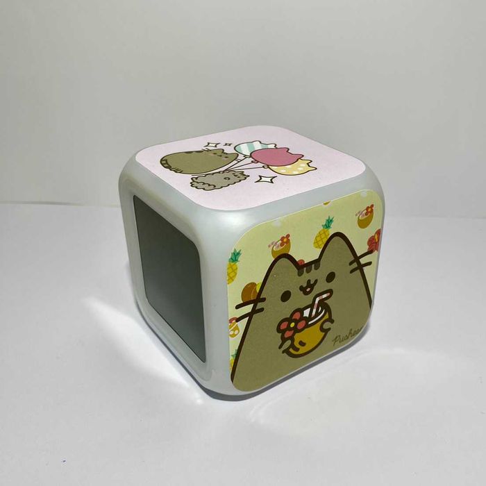 Часы хамелеон кот Пушин Pusheen cat