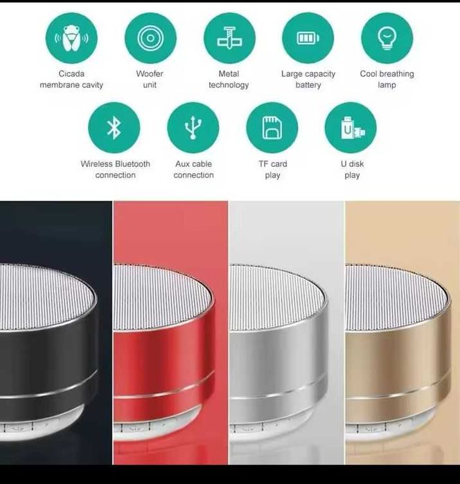 Várias colunas bluetooth