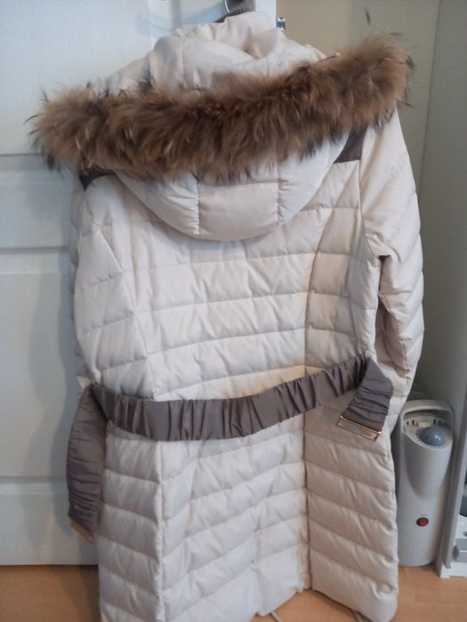 puchowy plaszcz zimowy Monnari naturalny puch plaszcz na zime