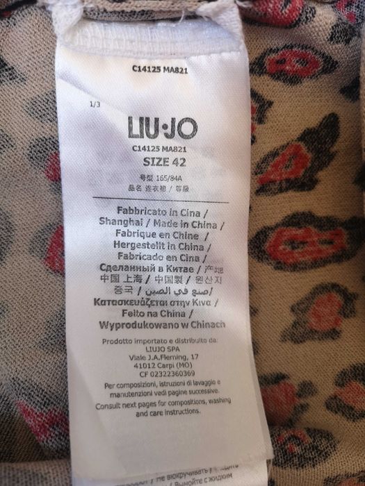 Liu Jo sukienka kryształki 36