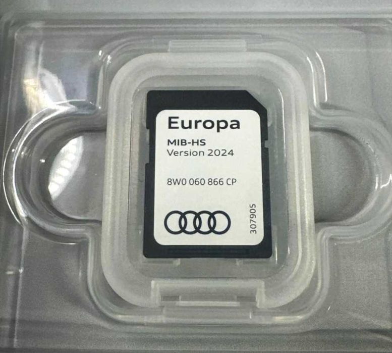 Audi Mapa 2026 Europa TT A3 A4 A5 A6 A8 Q3 Q5 Q7 CarPlay Android Auto