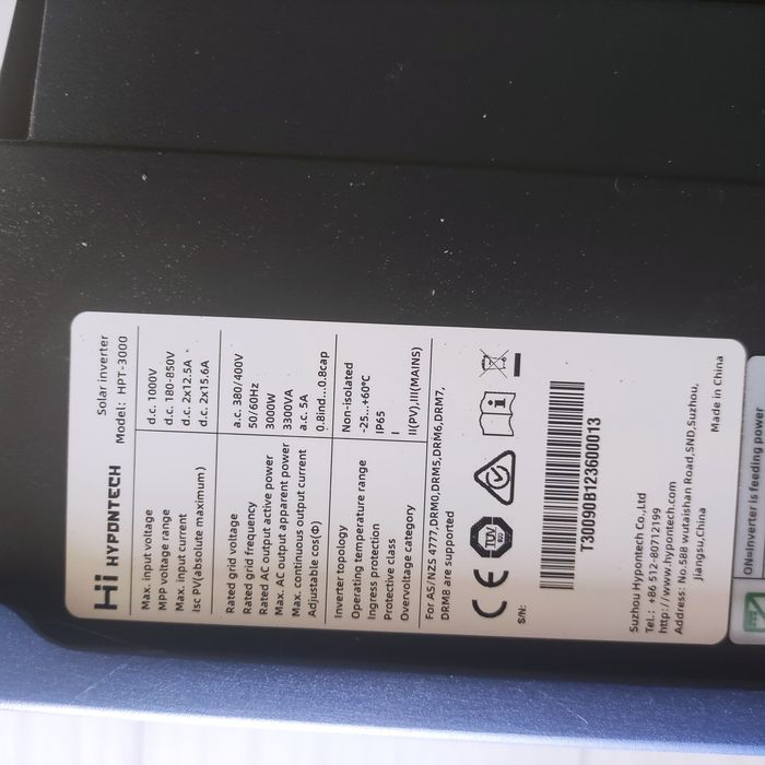 Falownik hypontech HPT 3000