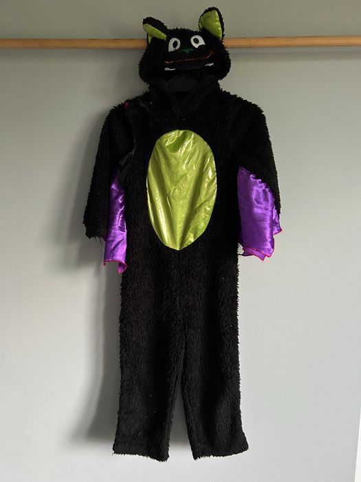 Strój przebranie Nietoperz Halloween 3/4 lata