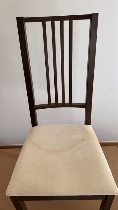 Mesa IKEA Bjursta extensível + 6 cadeiras