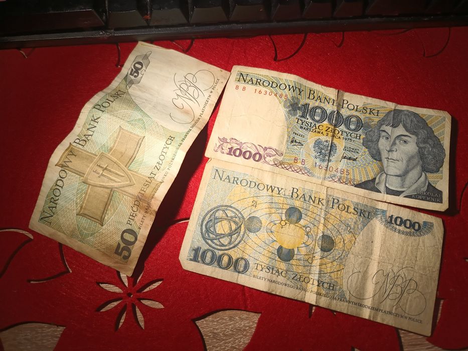 Stare banknoty PRL