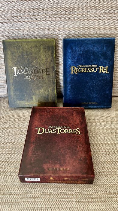 Sr dos anéis edição especial , trilogia