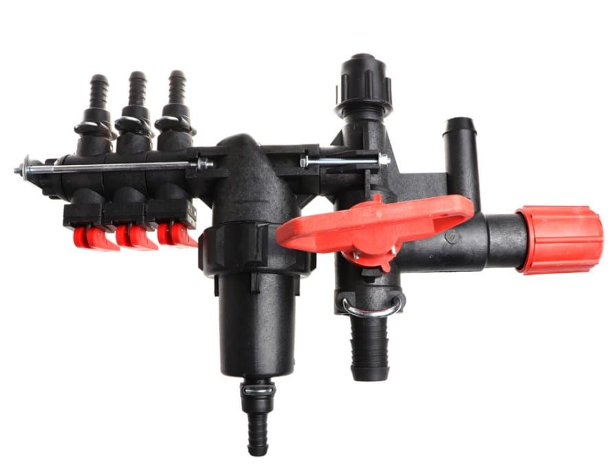 Rozdzielacz - Zawór sterujący 3 sekcyjny do opryskiwacza