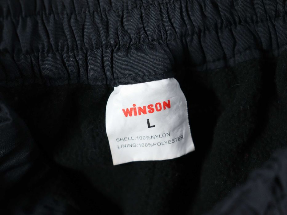 Winson damskie spodnie zimowe na polarze polarowe narciarskie L 40