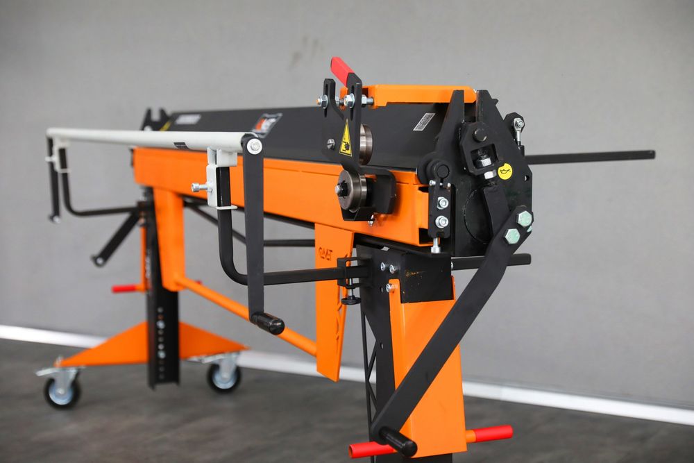 Giętarka do blachy 2m Zaginarka  PRO OLMET m20x2200 + nóż + FALCARKA!