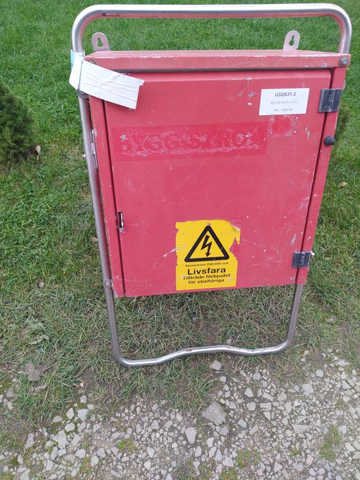Szafka prądowa przenośna