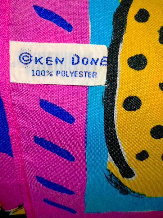 Chustka vintage Ken Done Made in Japan