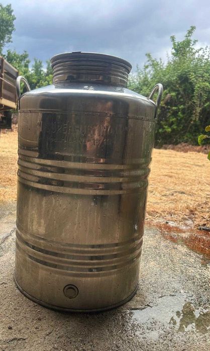 Cuba_Bidão / Depósito em Inox (Aço Inoxidável) – 50 l