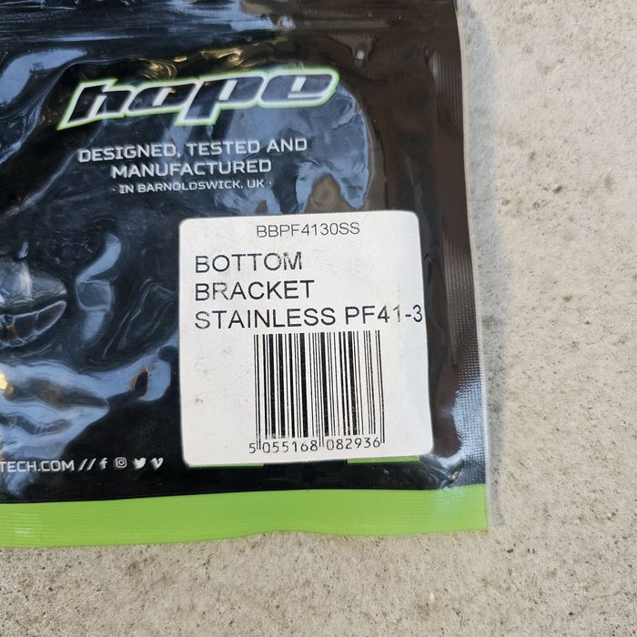 Нова каретка hope press fit BBPF4130SS 30 вал sram