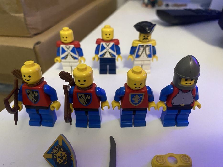 Minifiguras Lego Castle e Pirates (Novas)