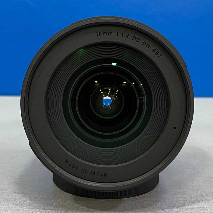 Sigma 16mm f/1.4 DC DN | Fujifilm | NOVA | 5 ANOS DE GARANTIA