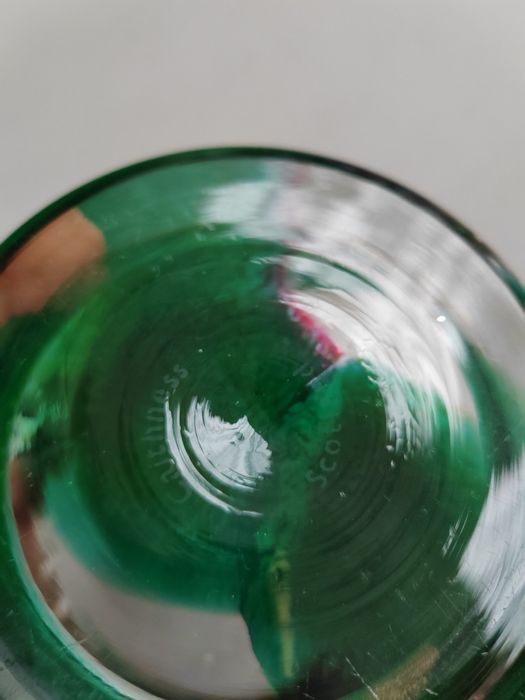Szklana misa vintage Caithness Scotland Glass