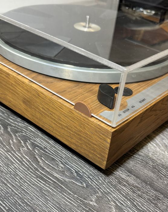 Thorens TD 280 програвач вінілових платівок дубовий шпон нова кришка