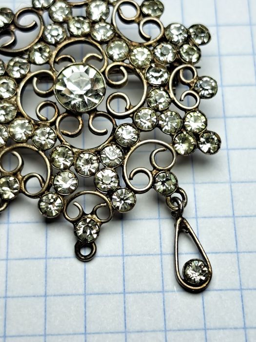 Брошь серебро 875 проба. Винтаж. 6,62 грамма