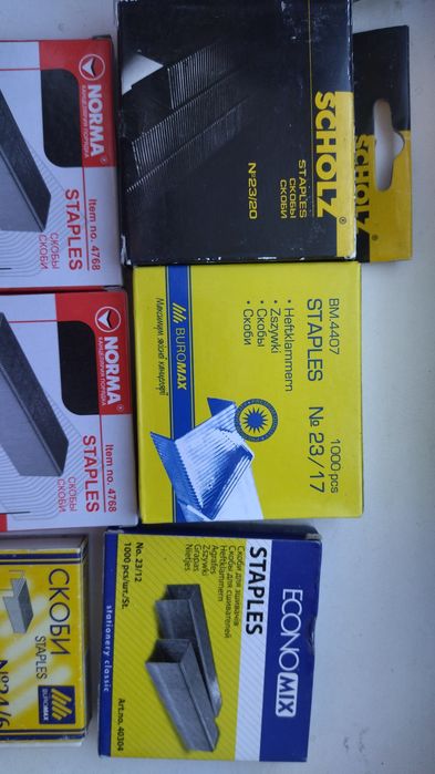 Скобы для степлер