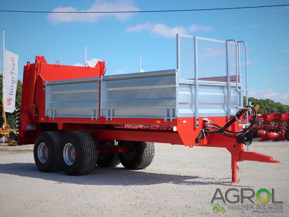 Rozrzutnik obornika 6-8 ton Rol-Trans Pronar Sipma pionowy poziomy