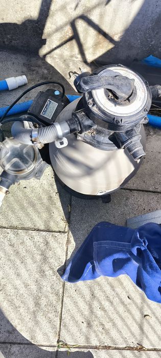 Bomba e Depuradora / Filtro de Areia para Piscina (com Vidro Filtrante)